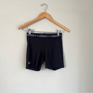 Under Armour Black Spanx Shorts Size XS